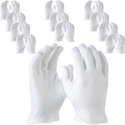 Pack of 12 Maxisafe Interlock Poly/Cotton Glove - Hemmed Cuff - Large (Mens)