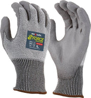 Carton of 120 Pairs G-Force Cut Resistant Gloves Level E PU Coated