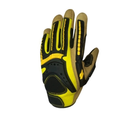 Maxisafe G-Force Tuff Oiler Cut C Mechanics Glove with Leather Palm
