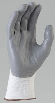Maxisafe White Knight Synthetic Glove with Grey Foam Nitrile Palm