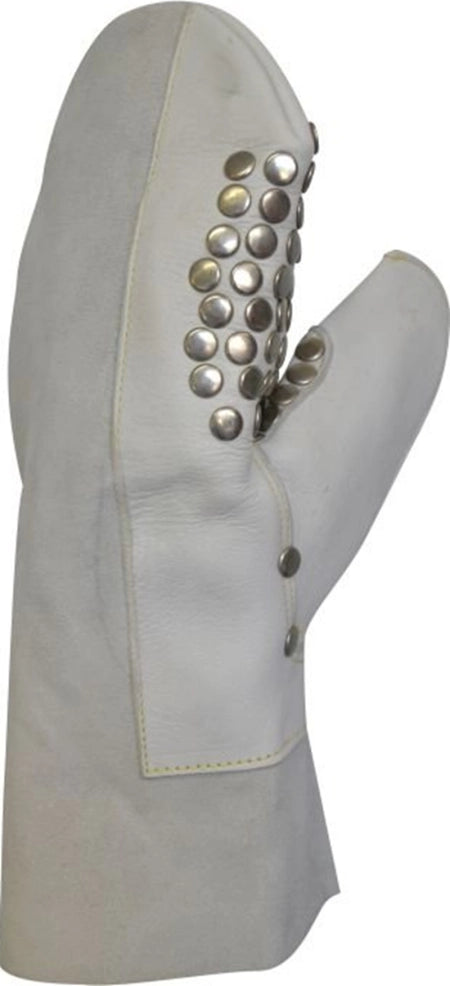 Maxisafe Studded Genuine Cow Grain Leather Plumbers Glove Left Hand GSL233