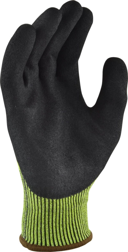 Maxisafe G-Force Hi-Vis Cut Resistant Level D Safety Gloves