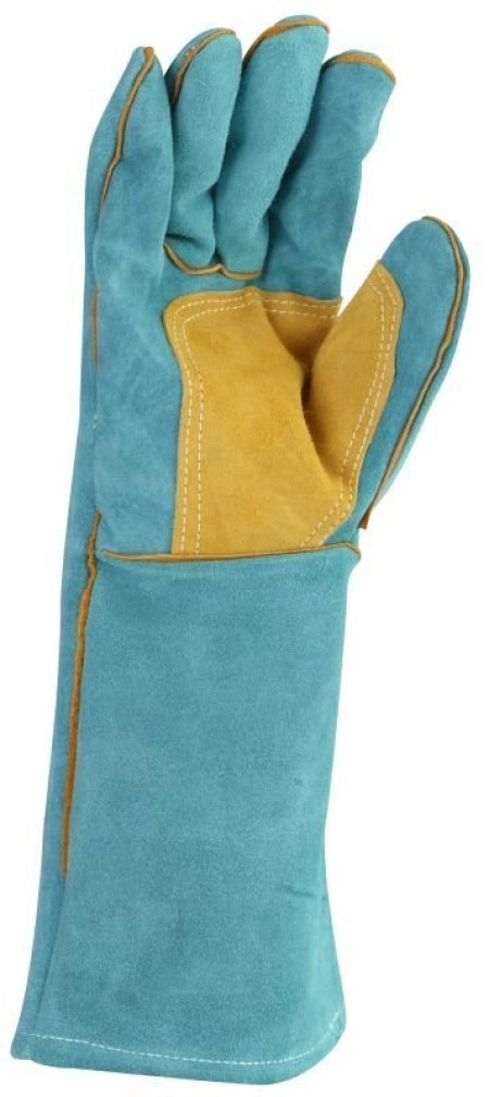 Maxisafe Green & Gold Welders Gauntlet