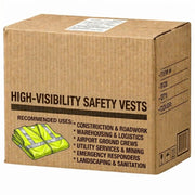 Bastion Safety Vest Day use Velcro Closure Yellow