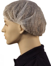 Carton of 1000 21-inch Berets Crimped Hairnet White
