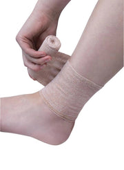 Carton of 360 FastAid Heavy Weight Brown Crepe Bandage 7.5cm