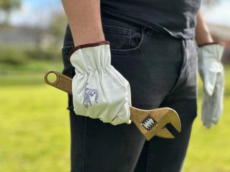 YSF Martula Cowhide Grain Leather Riggers Gloves