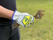 Carton of 72 YSF Martula Cowhide Rigger Cut 5 TPR Cut Resistant Gloves - XLarge