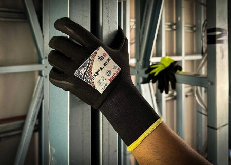 YSF GreenFlex Black Recycled Safety Gloves G819R