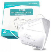 20pk KN95 Respirator Self Suction Filter Mask