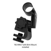 Maxisafe Nightstick Multi-Angle Helmet Mount for Accessory Slot or Brim