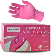 1 Pallet Mastermed Pink Nitrile Gloves 3.5g / Powder Free Latex free / 840 Boxes of 100pcs