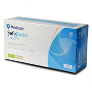100pcs Medicom SafeBasics Easy Fit Latex Medical Examination Powder Free 6.0g