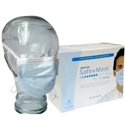 Carton of 6 SofSkin Level 3 Anti-Fog Tie On Face Masks - Blue