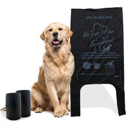 2 Rolls Pet Animal Degradable Waste Bags 40x20+10cm (500 Bags/Roll)