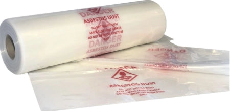 Box of 50 Maxisafe Asbestos Bags Medium 200um 700 x 1100mm