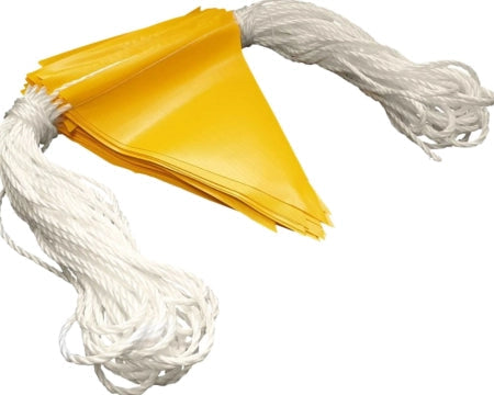 Maxisafe Yellow Bunting Flag Line - 30m