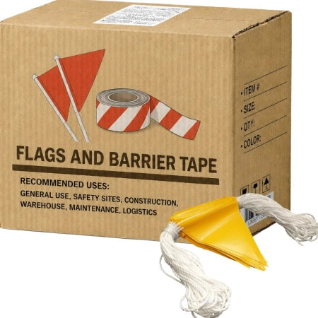 Carton of Yellow Bunting Flag Line 30m