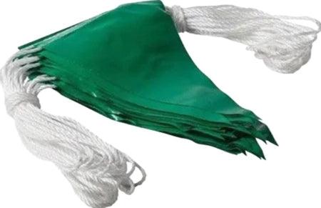 Maxisafe Green Bunting Flag Line - 30m