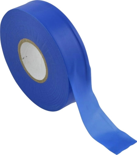 Pack of 10 Maxisafe Flagging Tape, Blue - 25mm x 100