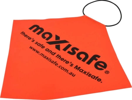 Maxisafe Orange Long Load Flag - 300mm x 300mm