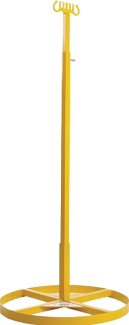 Maxisafe Adjustable Lead Stand Includes - 1x Round Base 1x Extendable Pole 2x Plastic Grips Set of 3x Wing Nuts