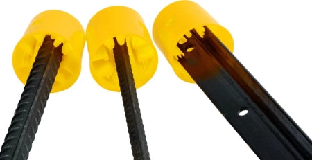 Bag of 100 Maxisafe Round Star Picket Caps