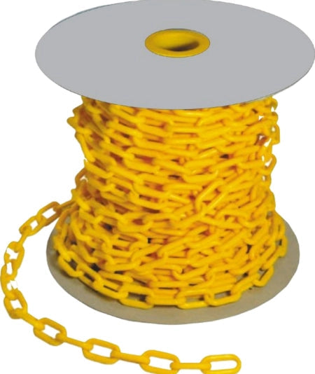 Maxisafe Yellow Safety Chain - 40m Roll