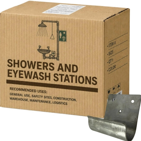 Carton of 10 Packs Maxisafe Eyewash Bracket for EPE414 and EPE497 Emergency Eyewash Replacement Part