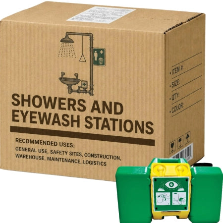 Carton of 5 Maxisafe Portable Eye Wash Station 35L