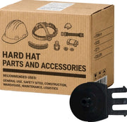 Carton of 50 Maxisafe 30mm Visor Holder Clips for Hard Hats Secure Fit