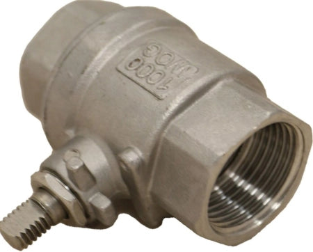 Maxisafe Ball Valve for Safety Shower Stainless Steel