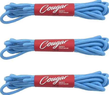 Maxisafe Cougar Boots Laces 1300mm - Sky Blue