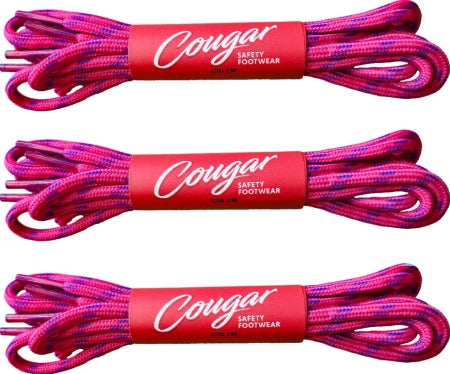 Maxisafe Cougar Boots Laces 1300mm - Pink