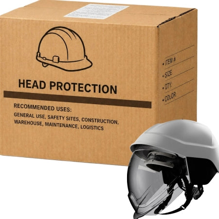 Carton of 6 Packs E-PRO 1 Arc Flash Protective Helmet with Integrated Visor Electrical Safety Helmet
