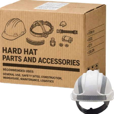 Carton of 100 Reflective Tape Kit for Helmet 2 Curves 1 Staright Hi-Vis