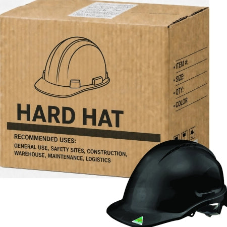 Carton of 20 Maxisafe Black Vented Hard Hat Ratchet Harness