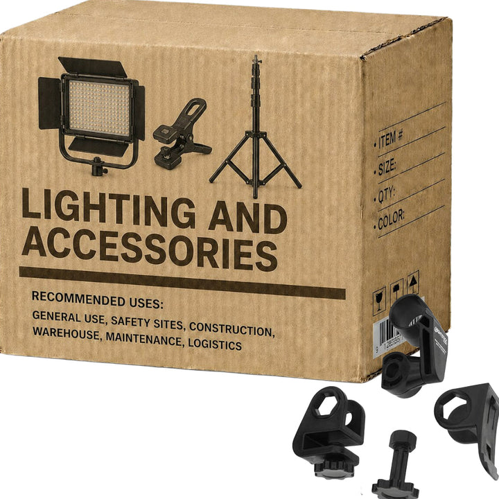 Carton of 4 Nightstick Multi-Angle Helmet Mount for Accessory Slot or Brim