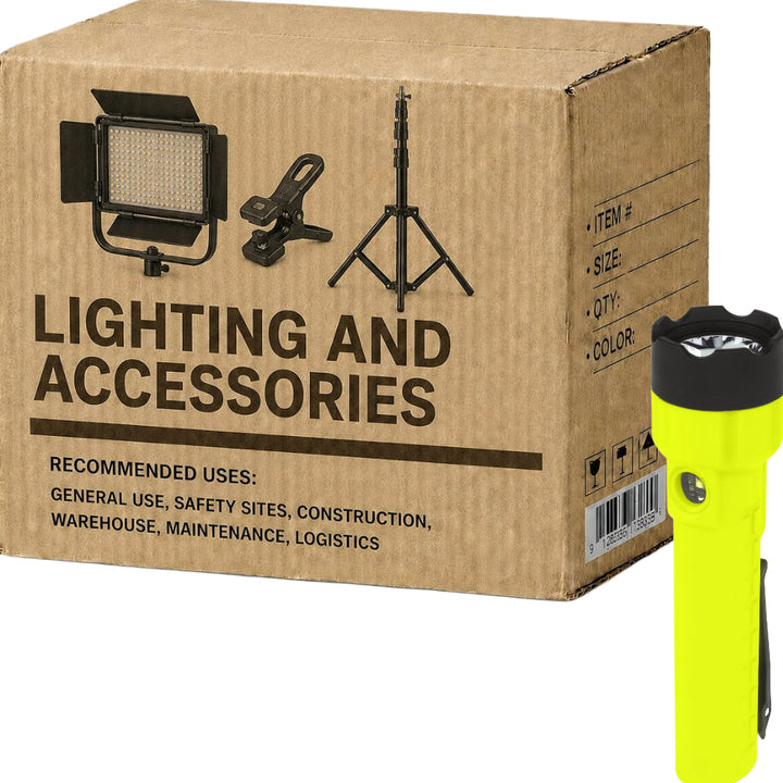Carton of 4 Packs Maxisafe Dual Light Torch