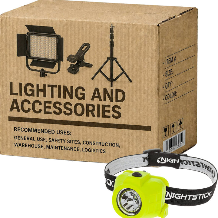 Carton of 4 Packs Maxisafe Dual Function Headlamp