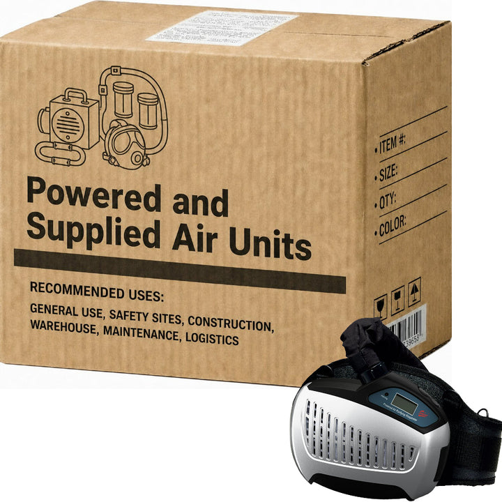 Carton of 5 Packs Maxisafe Defender Air PAPR Belt Unit
