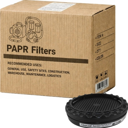 Carton of 5 AerGO P3 Respiratory Filter Replacement Particle Filter