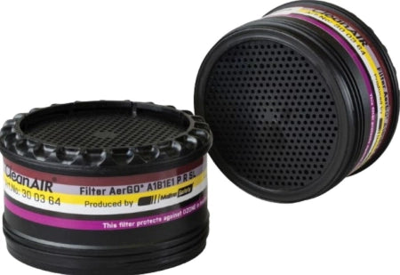 Maxisafe Set of CleanAIR filters ABE1 P3 combined Ozone filters to suit AerGO PAPR unit