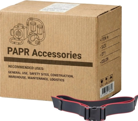 Carton of 5 Packs  AerGO Decontaminable PVC Belt PAPR Belt Accessory