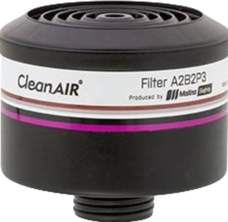 Maxisafe A2B2 P3 combined filter with DIN thread RD40x1/7"