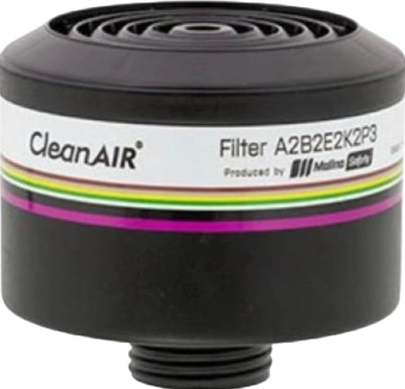 Maxisafe A2B2E2K2 P3 combined filter with DIN thread RD40x1/7"