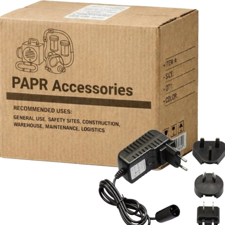 Carton of 5 Packs CleanAIR Battery Charger for Asbest PAPR Charging Accessory