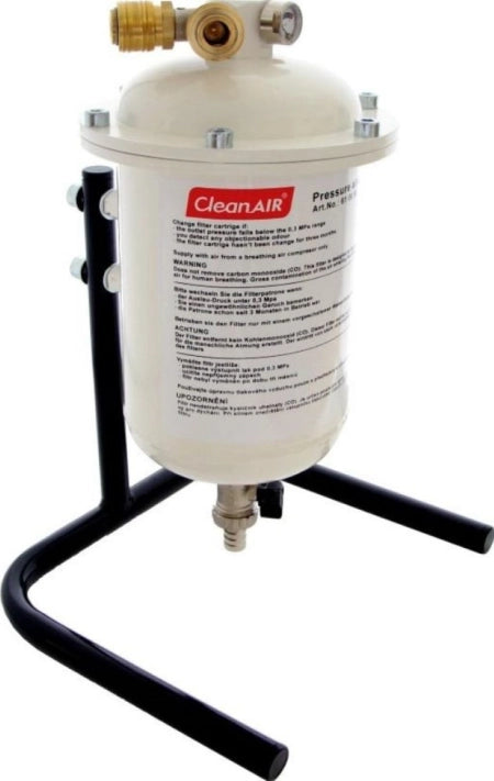 Maxisafe CleanAIR Pressure Conditioner with stand and filter