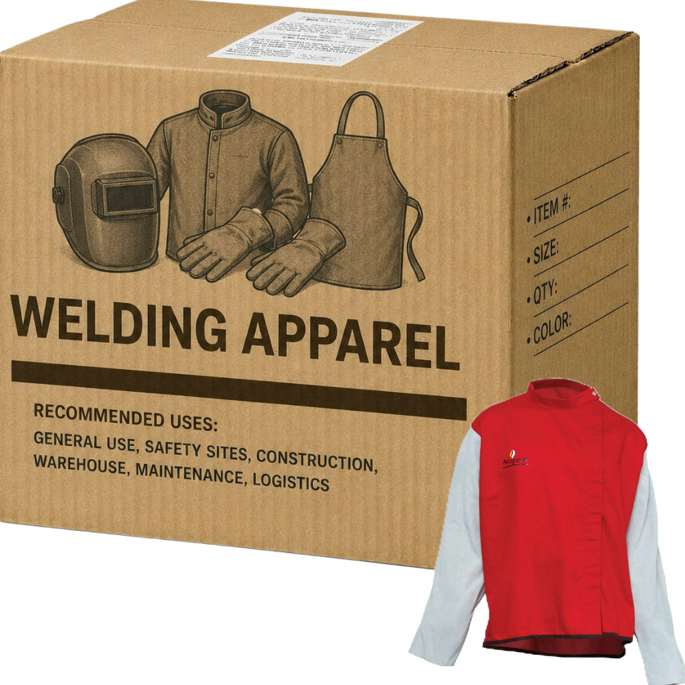 Carton of 5 pcs ArcGuard Fire Retardant Welding Jacket Flame Resistant - 2