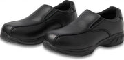 Cougar Mascot Black Full Grain Slip On Low Cut Safety Shoes - Composite Toe (Size 5 AUS/UK)